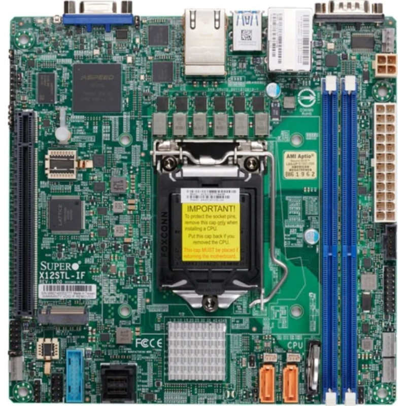 Supermicro Supermicro Mainboard MBD-X12STL-IF Sockel 1200 Single