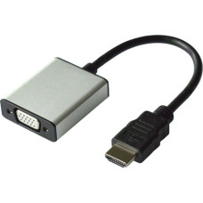 Value Adapter AV Value HDMI - D-Sub (VGA) + Jack 3.5mm srebrny (12.99.3119)