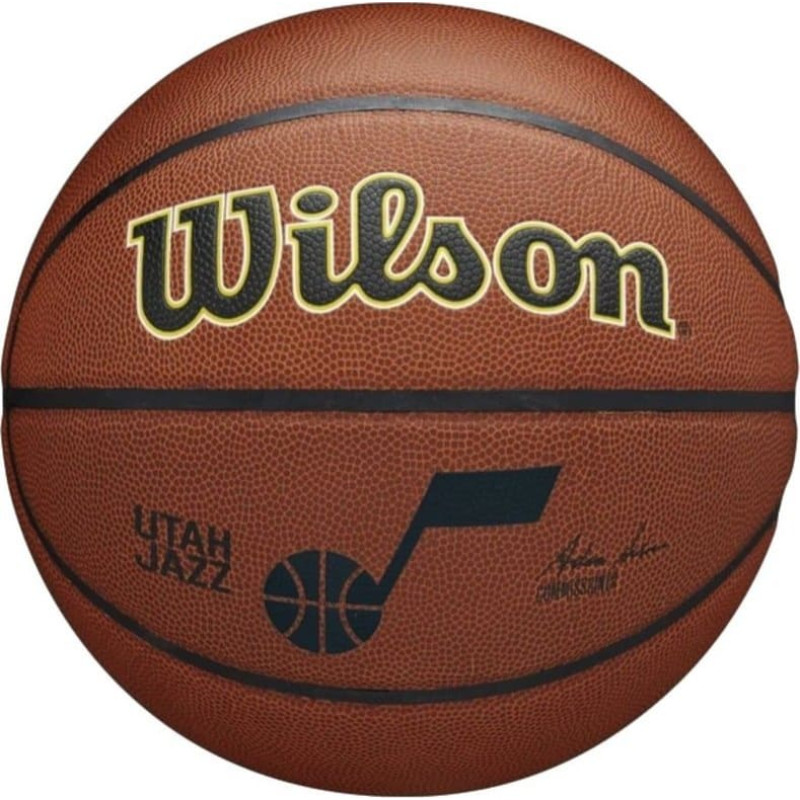 Wilson Wilson NBA Team Alliance Utah Jazz Ball WZ4011902XB Brązowe 7