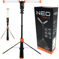 NEO LAMPA PODWÃJNA NA STATYWIE 360 STOPNI 2X4300LM