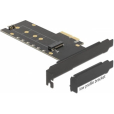 Delock Kontroler Delock DeLOCK PCIe x4 K 1x in NVM M.2 Key M - with heat sink + RGB LED