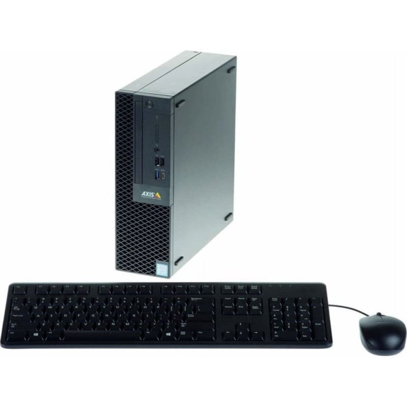 Axis Komputer Axis Axis S9002 Mk ll Intel Core i5 i5-8400 8 GB 128 GB SSD NVIDIA Quadro P600 Windows 10 Enterprise Mini PC Czarny