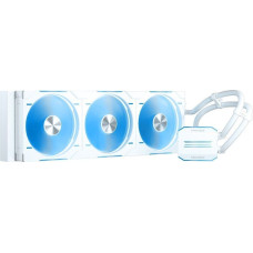 Phanteks Chłodzenie wodne Phanteks PHANTEKS Glacier One 420D30 DRGB AIO Liquid CPU Cooler - white