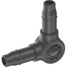 Gardena Gardena L-Joint, Joint connector, Drip irrigation system, Plastic, Black, Male/Male, 4.6 mm