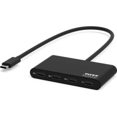 Port Designs HUB USB Port Designs Port Designs 900147 huby i koncentratory USB Type-C 5000 Mbit/s Czarny