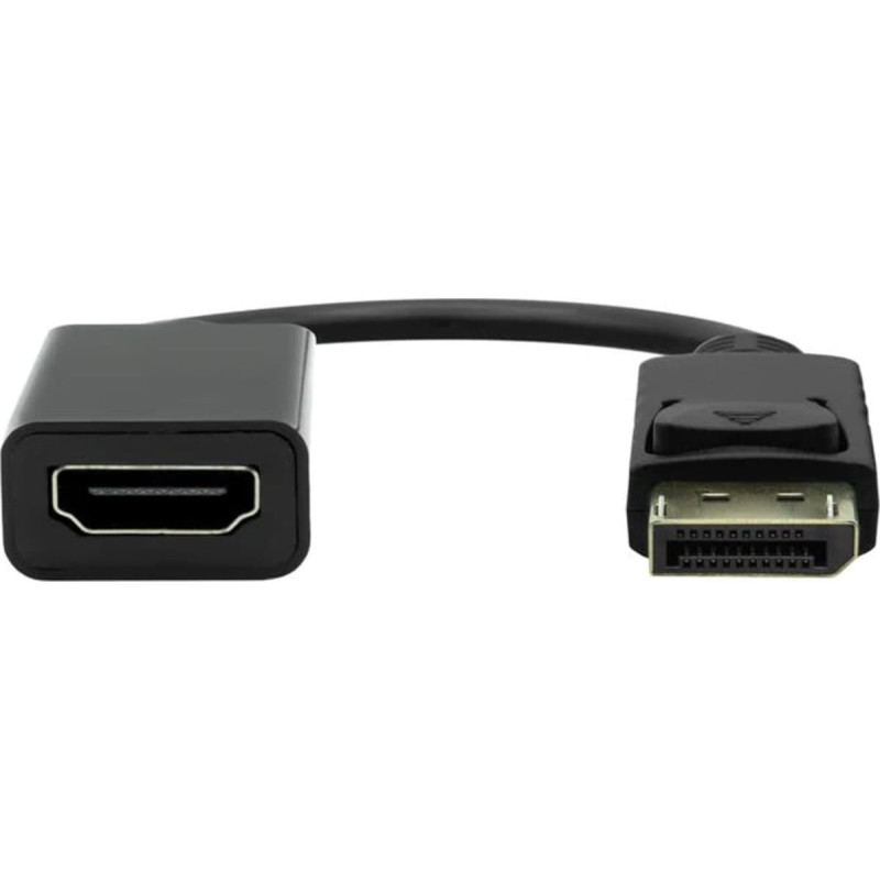 Garbot Adapter AV Garbot Garbot Cableadapter. DP-HDMI. M/F. Black. 20cm