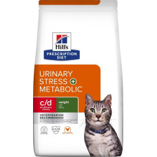 Hills HILL'S PD FELINE C/D URINARY STRES + METABOLIC 3 KG