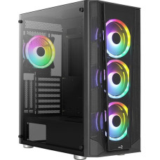 Aerocool Prism ARGB (schwarz, Tempered Glass)