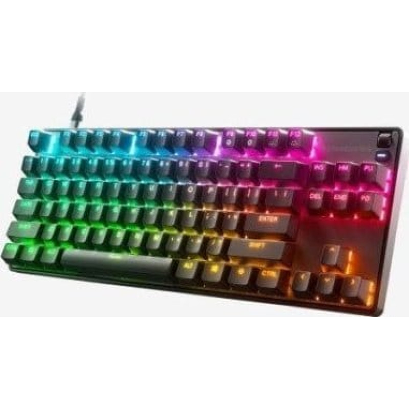 Steelseries Klawiatura SteelSeries SteelSeries Klaviatūra žaidimams Apex 9 TKL, RGB LED pašvietimas, NOR, Juodas, su laidu