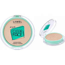 Lamel OhMy Clear Face Puder kompaktowy antybakteryjny nr 401 6g