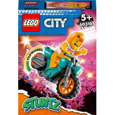 Lego City Motocykl kaskaderski z kurczakiem (60310)