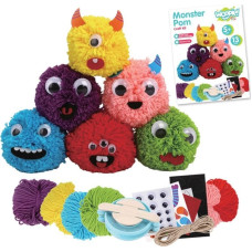 Woopie WOOPIE ART&FUN Zestaw Kreatywny Zrób Potworka Monster Pom