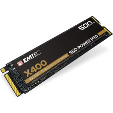 Emtec Dysk SSD Emtec X400 Power Pro 500GB M.2 2280 PCI-E x4 Gen4 NVMe (ECSSD500GX400)