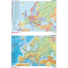 Panta Plast Podkład dwustronny z mapą Europy - 196090