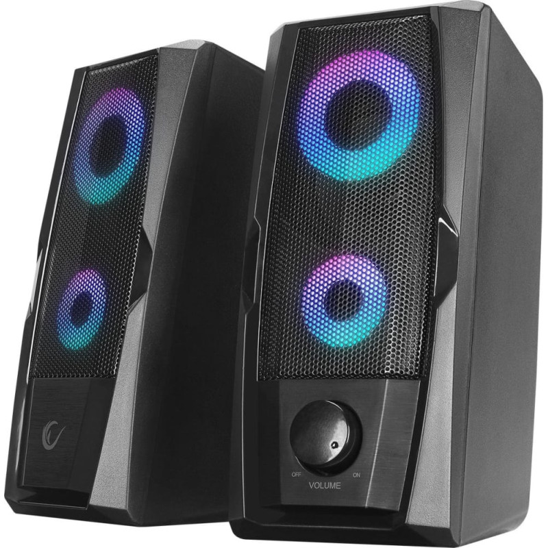 Rampage Głośniki komputerowe Rampage Rampage Głośniki RMS 2.0 RGB 30dB