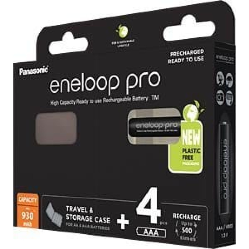 Panasonic Akumulator Eneloop Pro AAA / R03 930mAh 4 szt.