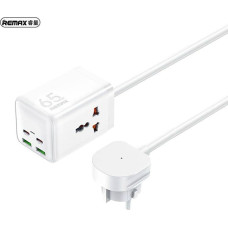 Remax Ładowarka Remax ŁAD SIEC REMAX GAN POWER STRIP 65W RP-U157 2xUSB+2xUSB-C 1.5M WHITE