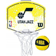 Wilson Wilson NBA Team Utah Jazz Mini Hoop WZ6010102 Żółte One size