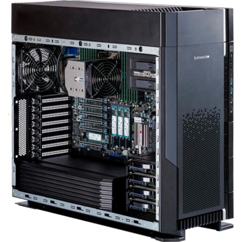 Supermicro Serwer SuperMicro Supermicro Barebone UP Workstation 5U Single Sockel 4677 SYS-551A-T