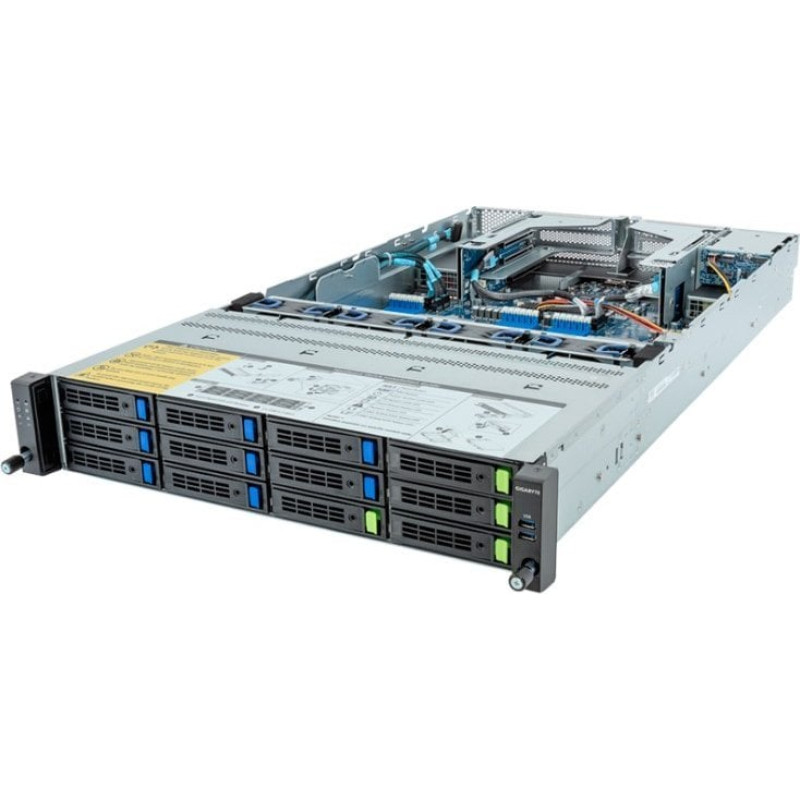 Gigabyte Serwer Gigabyte Gigabyte R283-Z91 rev. AAV1 Rack Server 2U Dual Sockel SP5 R283-Z91-AAV1