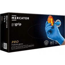 Mercator Medical Rękawice nitrylowe Mercator gogrip blue S 50szt