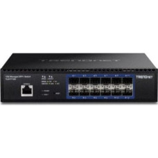 Triton Switch TRITON 12-portowy przełącznik TRENDnet TL2-F7120, 10G Layer 2 Managed SFP+