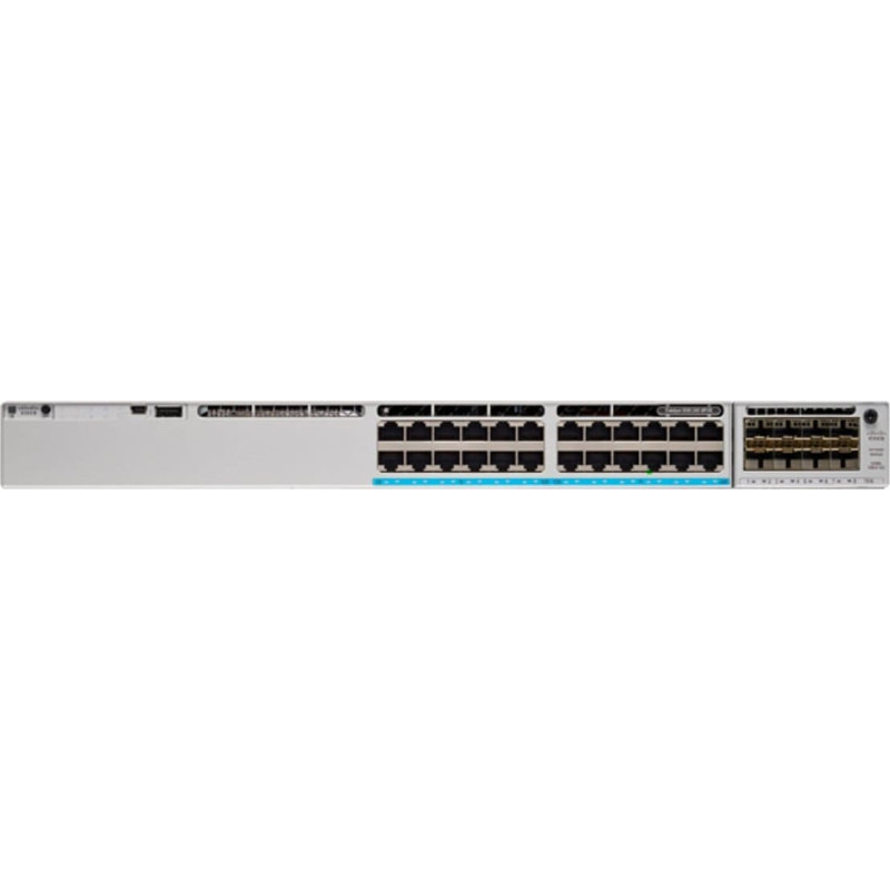 Cisco Switch Cisco Cisco C9300-24S-E łącza sieciowe Zarządzany L2/L3 Szary