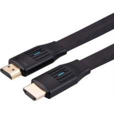 Triton Kabel TRITON Kabel VALUE 8K HDMI Ultra HD z Ethernetem, płaski, M/M, czarny, 2 m