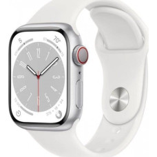 Apple Smartwatch Apple SMARTWATCH SERIES8 41MM CELL./SILVER/WHITE MP4A3B/A APPLE