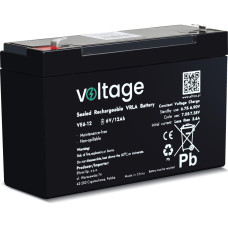 Voltage Akumulator AGM Voltage 6V 12Ah VE6-12