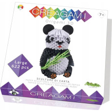 Cube Creagami Origami 3D Panda 622 Pieces