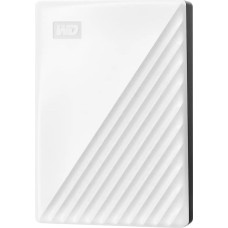 WD Dysk zewnętrzny HDD WD WD My Passport WDBR9S0060BWT - Festplatte - verschlusselt - 6 TB - extern (tragbar) - USB 3.2 Gen 1 - 256-Bit-AES - weiss