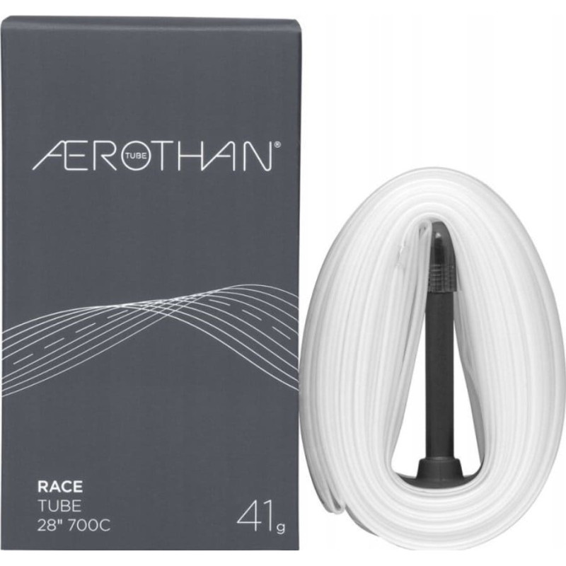 Schwalbe SCHWALBE Aerothan Tube SV20E 80mm (23-28x622) Presta 80 mm Aerothan is a material that completely redefines bicycle tubes: extremely