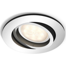 Philips Philips myLiving Recessed spot light, Recessed lighting spot, Non-changeable bulb(s), 1 bulb(s), LED, 500 lm, Brown