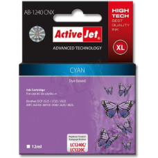 Activejet AB-1240CNX ink (replacement for Brother LC1220Bk/LC1240Bk; Supreme; 12 ml; cyan)