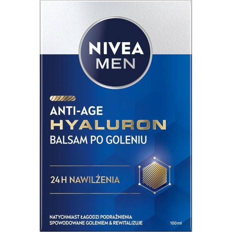 Nivea Nivea Men Hyaluron przeciwzmarszczkowy balsam po goleniu 100ml