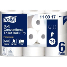 Tork Tork Papier toaletowy w rolce konwencjonalnej, 3-warstwowy - Premium