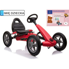 Super-Toys Gokart na pedały pompowane koła STAR 1904 ob do 50 kg