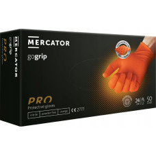 Mercator Medical Rękawice nitrylowe Mercator gogrip orange XXL 50sz