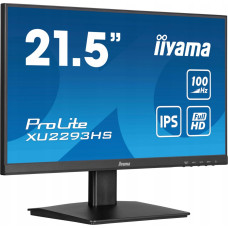 Iiyama ProLite XU2293HS-B6 (54.5 cm (21.5 Zoll), schwarz (matt), FullHD, IPS, HDMI, DP, 100Hz Panel)