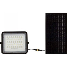 V-Tac Naświetlacz V-TAC Projektor LED Solarny V-TAC 10W Pilot, AUTO, Timer, IP65 Czarny VT-80W 4000K 800lm