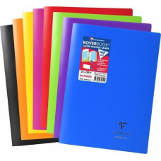 Clairefontaine ZESZYT A4 48K KRATKA KOVERBOOK PP 1 SZTUKA MIX KOLORÓW