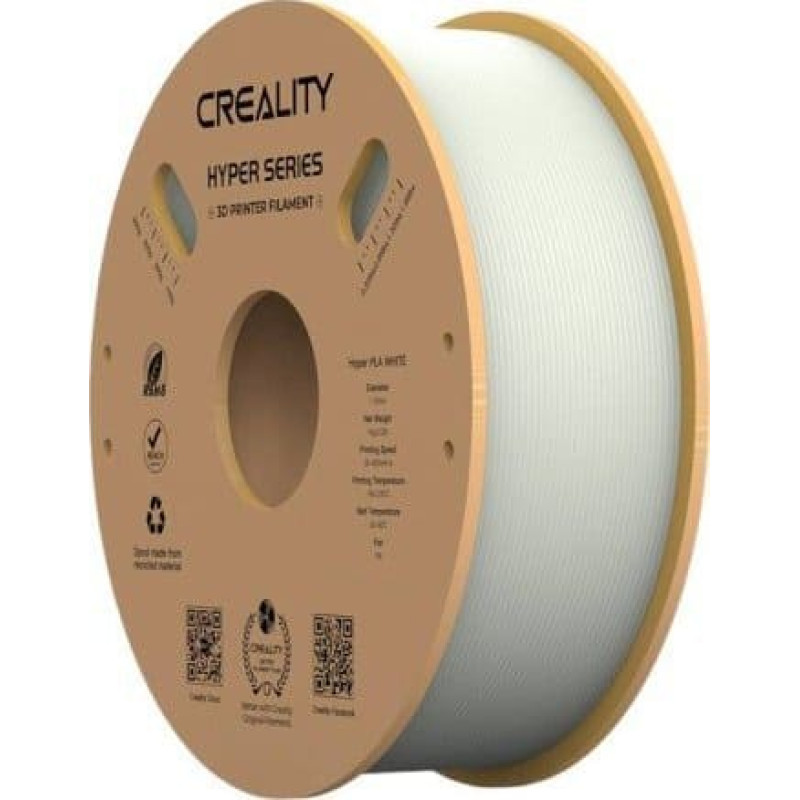 Creality Filament Hyper PLA Creality (Biały)