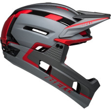 Bell Kask full face BELL SUPER AIR R Rozmiar kasku: S(51-55 cm), Wybierz kolor: Matte Grey Red