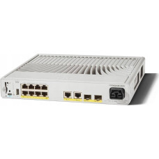 Cisco Switch Cisco Cisco Catalyst 9200CX - Network Essentials - Switch - compact - L3 - managed - 8 x 10/100/1000 (PoE+) + 2 x 1000Base-T + 2 x 10 Gigabit SFP+ (Uplink) - an Rack montierbar - PoE+ (240 W)