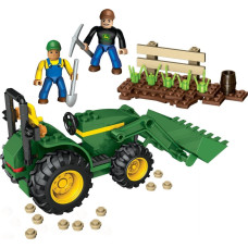 Clementoni Mega Bloks, World Builders, John Deere Farm Tractor, Construction Set, 80840, For Boys, 5+ years, 119 pcs For Boys