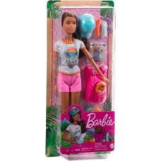 Mattel Lalka Barbie Mattel Barbie lalka z plecakiem Relaks HNC39 /6