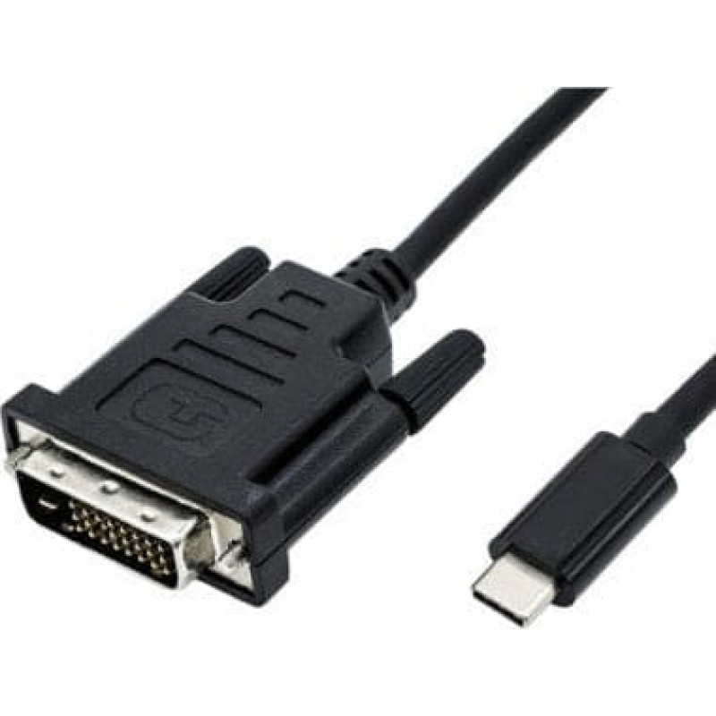 Triton Adapter AV TRITON Kabel adaptera ROLINE USB typu C - DVI, M/M, 2 m