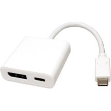 Triton Adapter AV TRITON ROLINE Display Adapter USB typu C - DisplayPort v1.2 + PD