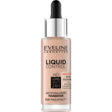 Noname EVELINE_Liquid Control HD Mattifying Drops Foundation matujący podkład do twarzy 003 Ivory Beige 32ml